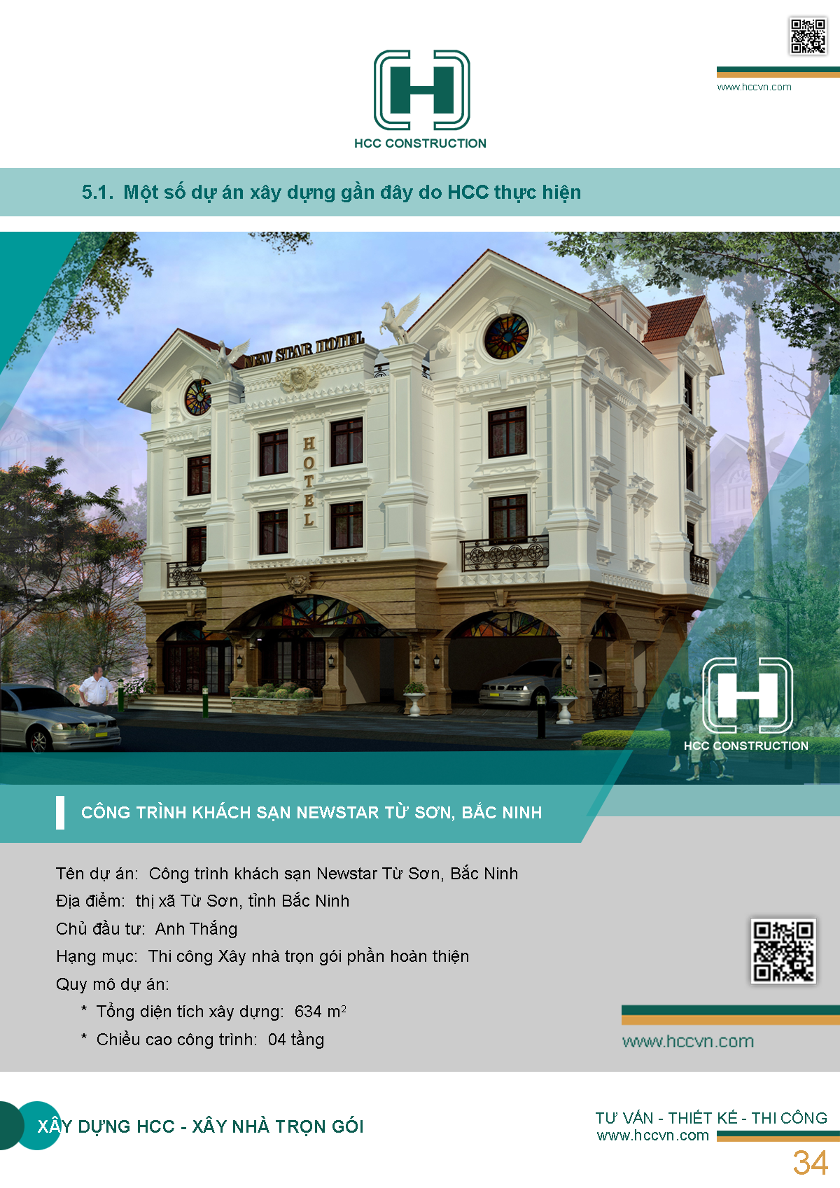 Trang 34 - Công trình khách sạn Newstar Từ Sơn, Bắc Ninh